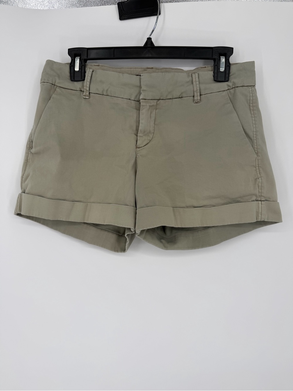 Dear John Tan Cuffed Shorts